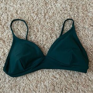 Jade green bralette bikini